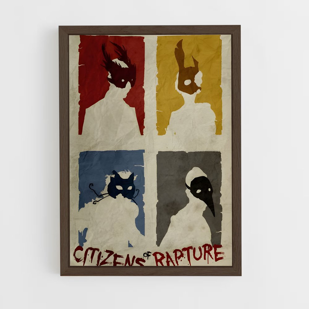 Poster L'Art d'Andrew Ryan – affiche Bioshock (vue 5)